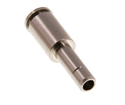 5mm x 6mm Steckverschraubung mit Steckanschluss Messing NBR [2 Stück]