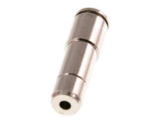 4mm x 8mm Steckverschraubung mit Steckanschluss Messing NBR [5 Stück]