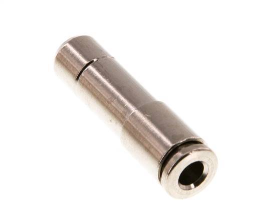 4mm x 8mm Steckverschraubung mit Steckanschluss Messing NBR [5 Stück]