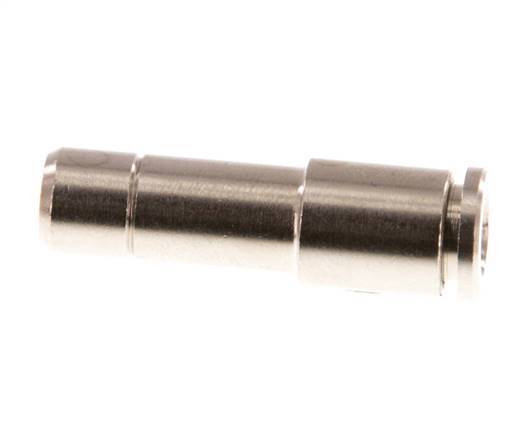 5mm x 8mm Steckverschraubung mit Steckanschluss Messing NBR [2 Stück]