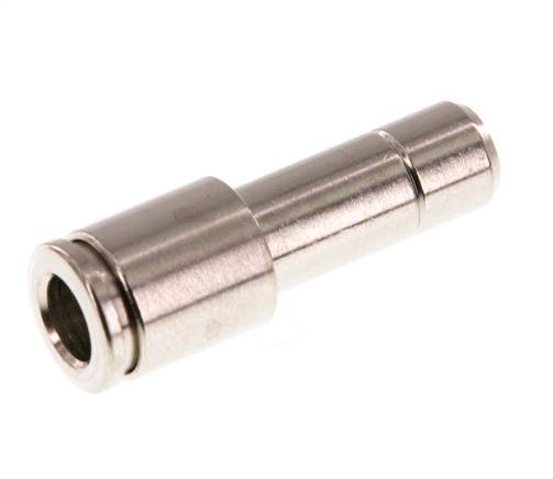 6mm x 8mm Push-in Fitting with Plug-in Brass NBR [2 Pieces]