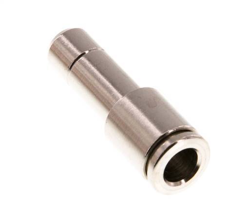 6mm x 8mm Steckverschraubung mit Steckanschluss Messing NBR [2 Stück]