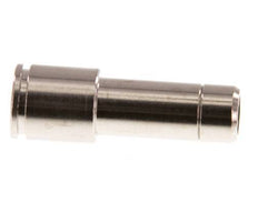 8mm x 10mm Push-in Fitting with Plug-in Brass NBR [2 Pieces]
