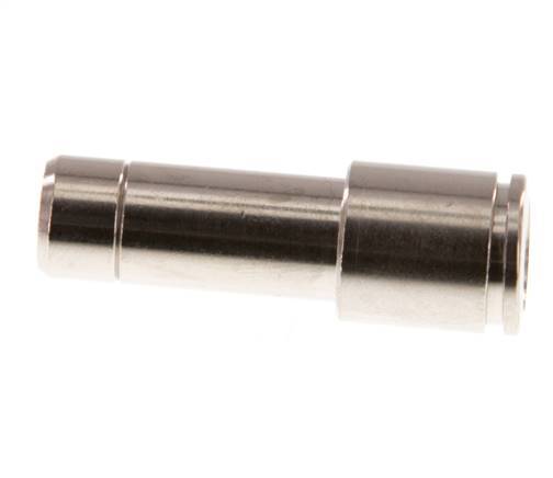 8mm x 10mm Steckverschraubung mit Steckanschluss Messing NBR [2 Stück]