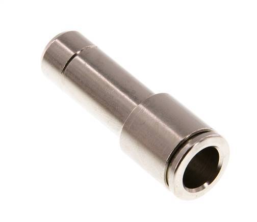 8mm x 10mm Steckverschraubung mit Steckanschluss Messing NBR [2 Stück]