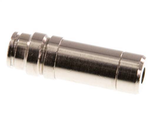 6mm x 12mm Steckverschraubung mit Steckanschluss Messing NBR [2 Stück]