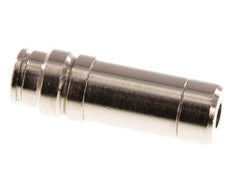 6mm x 12mm Steckverschraubung mit Steckanschluss Messing NBR [2 Stück]