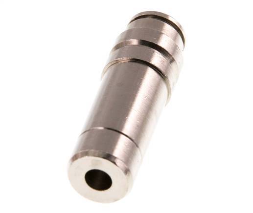 6mm x 12mm Steckverschraubung mit Steckanschluss Messing NBR [2 Stück]