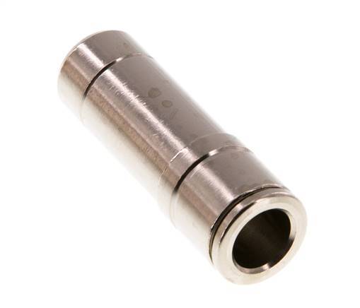 8mm x 12mm Steckverschraubung mit Steckanschluss Messing NBR [2 Stück]