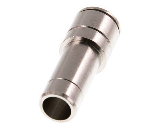 10mm x 12mm Push-in Fitting with Plug-in Brass NBR [2 Pieces]
