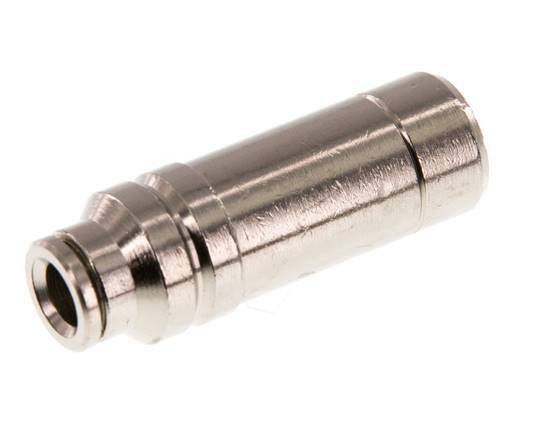 6mm x 14mm Steckverschraubung mit Steckanschluss Messing NBR [2 Stück]