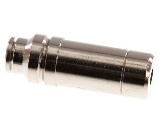 6mm x 14mm Steckverschraubung mit Steckanschluss Messing NBR [2 Stück]