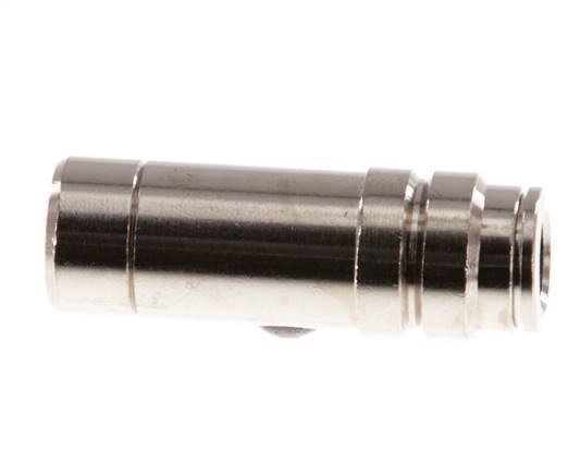 8mm x 14mm Steckverschraubung mit Steckanschluss Messing NBR [2 Stück]