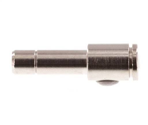 4mm x 6mm Steckverschraubung mit Steckanschluss aus Messing FKM [2 Stück]