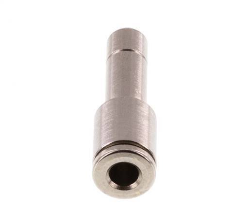 4mm x 6mm Steckverschraubung mit Steckanschluss aus Messing FKM [2 Stück]