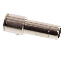 8mm x 10mm Push-in Fitting with Plug-in Brass FKM [2 Pieces]