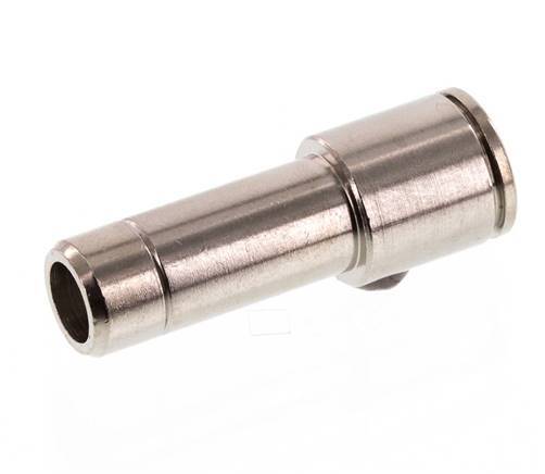 8mm x 10mm Steckverschraubung mit Steckanschluss Messing FKM [2 Stück]