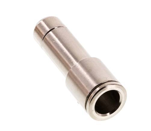 8mm x 10mm Steckverschraubung mit Steckanschluss Messing FKM [2 Stück]