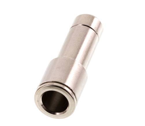 8mm x 10mm Steckverschraubung mit Steckanschluss Messing FKM [2 Stück]