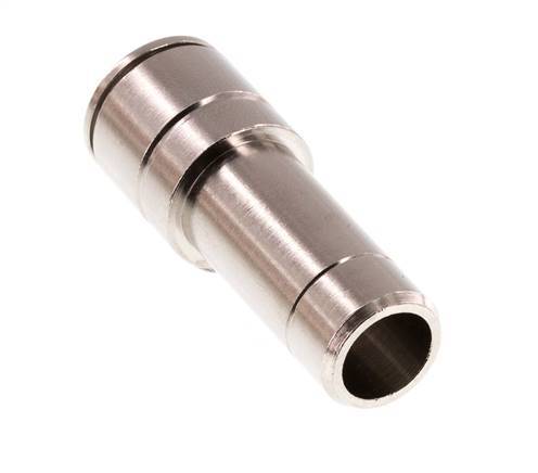 10mm x 12mm Steckverschraubung mit Steckanschluss Messing FKM [2 Stück]