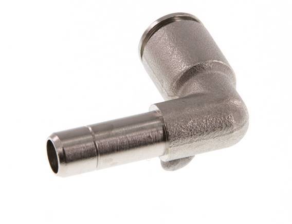 8mm x 8mm 90Grad Winkel Steckverschraubung mit Stecker Messing NBR [2 Stück]