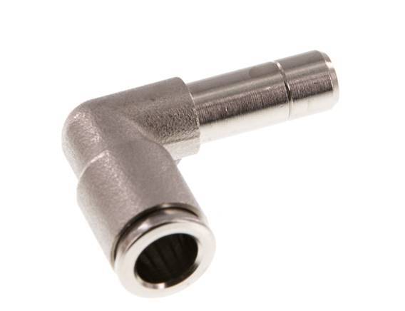 8mm x 8mm 90Grad Winkel Steckverschraubung mit Stecker Messing NBR [2 Stück]