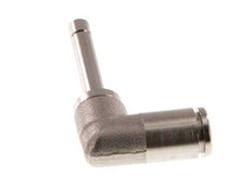4mm x 4mm 90deg Elbow Push-in Fitting with Plug-in Brass NBR Long Sleeve
