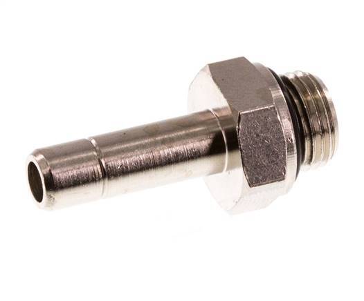 6mm x G1/8'' Plug-in Fitting with Male Threads Brass NBR [10 Pieces]