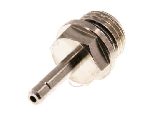4mm x G1/4'' Steckverschraubung mit Außengewinde Messing NBR [5 Stück]