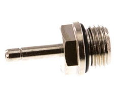 4mm x G1/4'' Steckverschraubung mit Außengewinde Messing NBR [5 Stück]