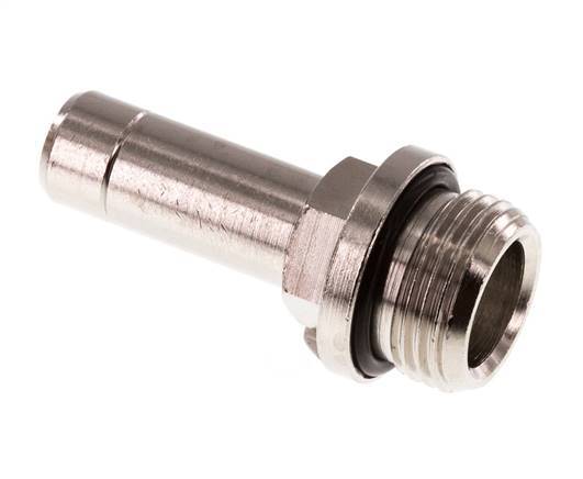 10mm x G3/8'' Steckverschraubung mit Außengewinde Messing NBR [2 Stück]