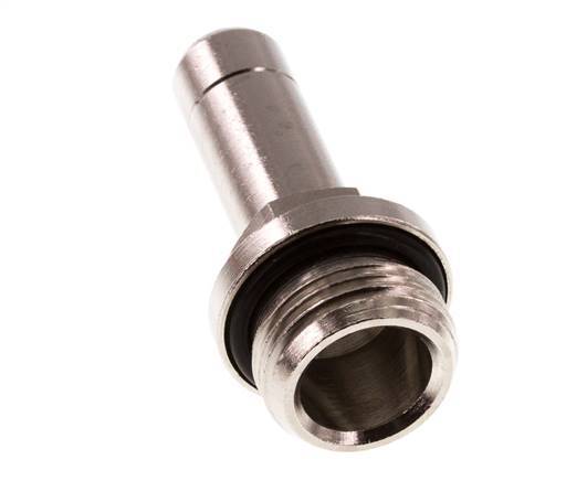 10mm x G3/8'' Steckverschraubung mit Außengewinde Messing NBR [2 Stück]