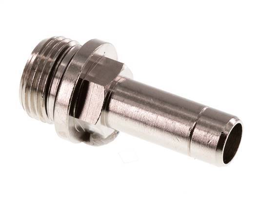 10mm x G3/8'' Steckverschraubung mit Außengewinde Messing NBR [2 Stück]