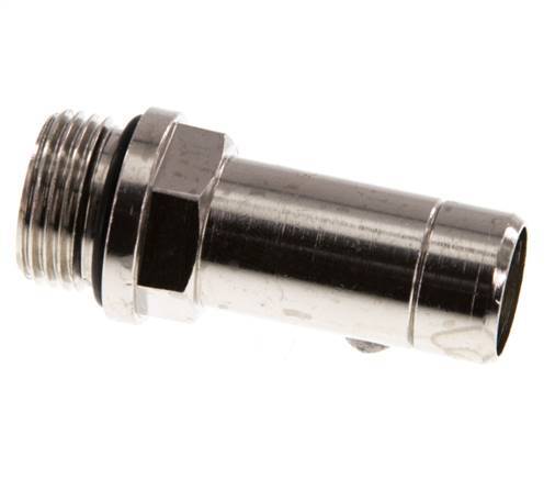 14mm x G3/8'' Steckverschraubung mit Außengewinde Messing NBR [2 Stück]