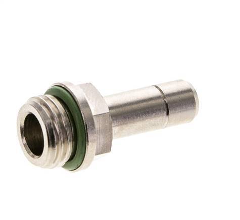 8mm x G1/4'' Steckfitting mit Außengewinde Messing FKM [5 Stück]