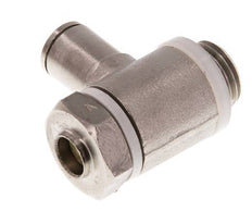 Durchflussregelventil Meter-In-Winkelstück 6 mm - G1/4'' Messing Schlitzschraube Banjo