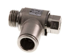 Durchflussregelventil Meter-In-Winkelstück 10 mm - G1/4'' Messing Schlitzschraube