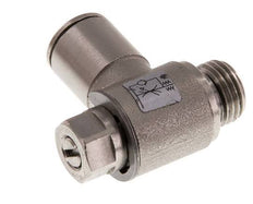 Durchflussregelventil Meter-In-Winkelstück 10 mm - G1/4'' Messing Schlitzschraube
