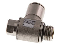 Durchflussregelventil Meter-In-Winkelstück 10 mm - G1/4'' Messing Schlitzschraube