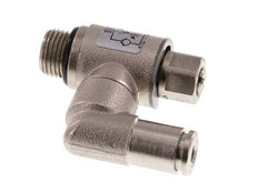 Flow Control Valve Meter-In Rotatable 4 mm - G1/8'' Brass Slotted Screw