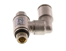 Durchflussregelventil Meter-In drehbar 8 mm - G1/8'' Messing Schlitzschraube