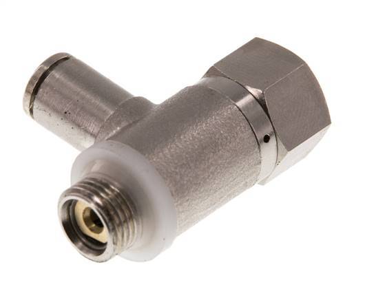 Pilot Operated Check Valve 4mm & G 1/8'' Male Elbow Brass 0.5-10bar (7-145psi)