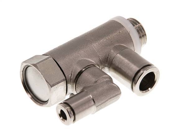 Vorgesteuertes Rückschlagventil 8mm & G1/4'' Außengewinde Messing 0,5-10bar (7-145psi)