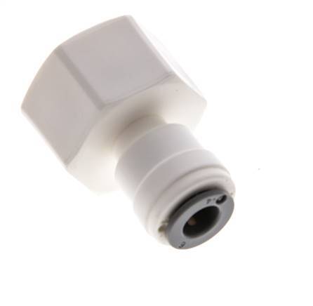 6mm x G3/8'' Push-in Fitting with Female Threads POM EPDM [5 Pieces]