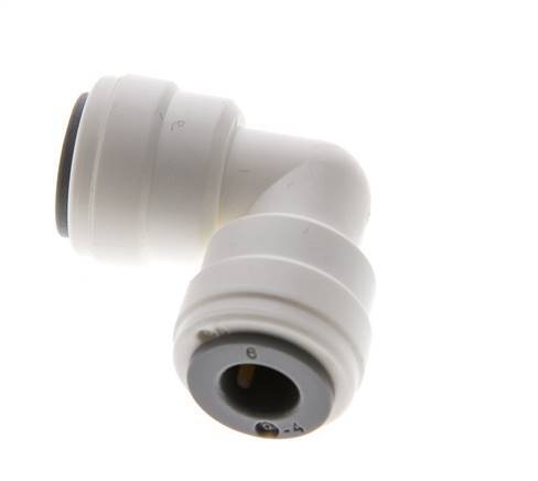 6mm 90deg Elbow Push-in Fitting POM EPDM [5 Pieces]