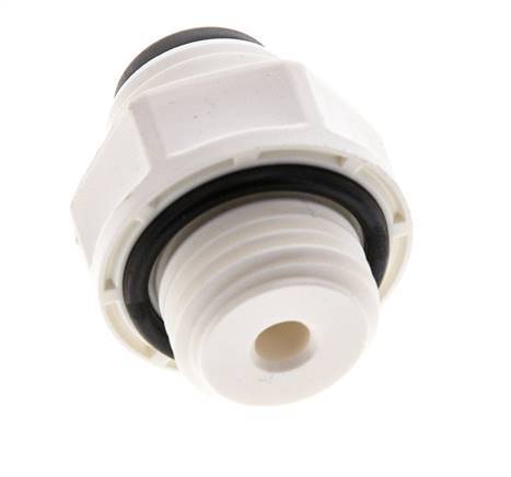 5/32'' x G1/4'' Push-in Fitting with Male Threads POM EPDM [5 Pieces]