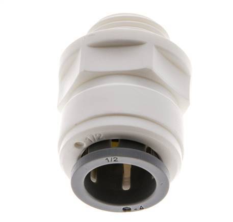1/2'' x G3/8'' Steckverschraubung mit Außengewinde POM EPDM [5 Stück]