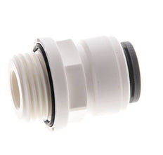 1/2'' x G1/2'' Steckverschraubung mit Außengewinde POM EPDM [2 Stück]