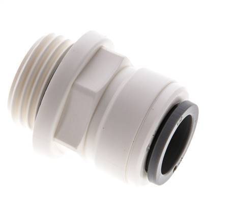 1/2'' x G1/2'' Steckverschraubung mit Außengewinde POM EPDM [2 Stück]