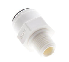 1/4'' x R1/8'' Steckverschraubung mit Außengewinde POM EPDM [10 Stück]